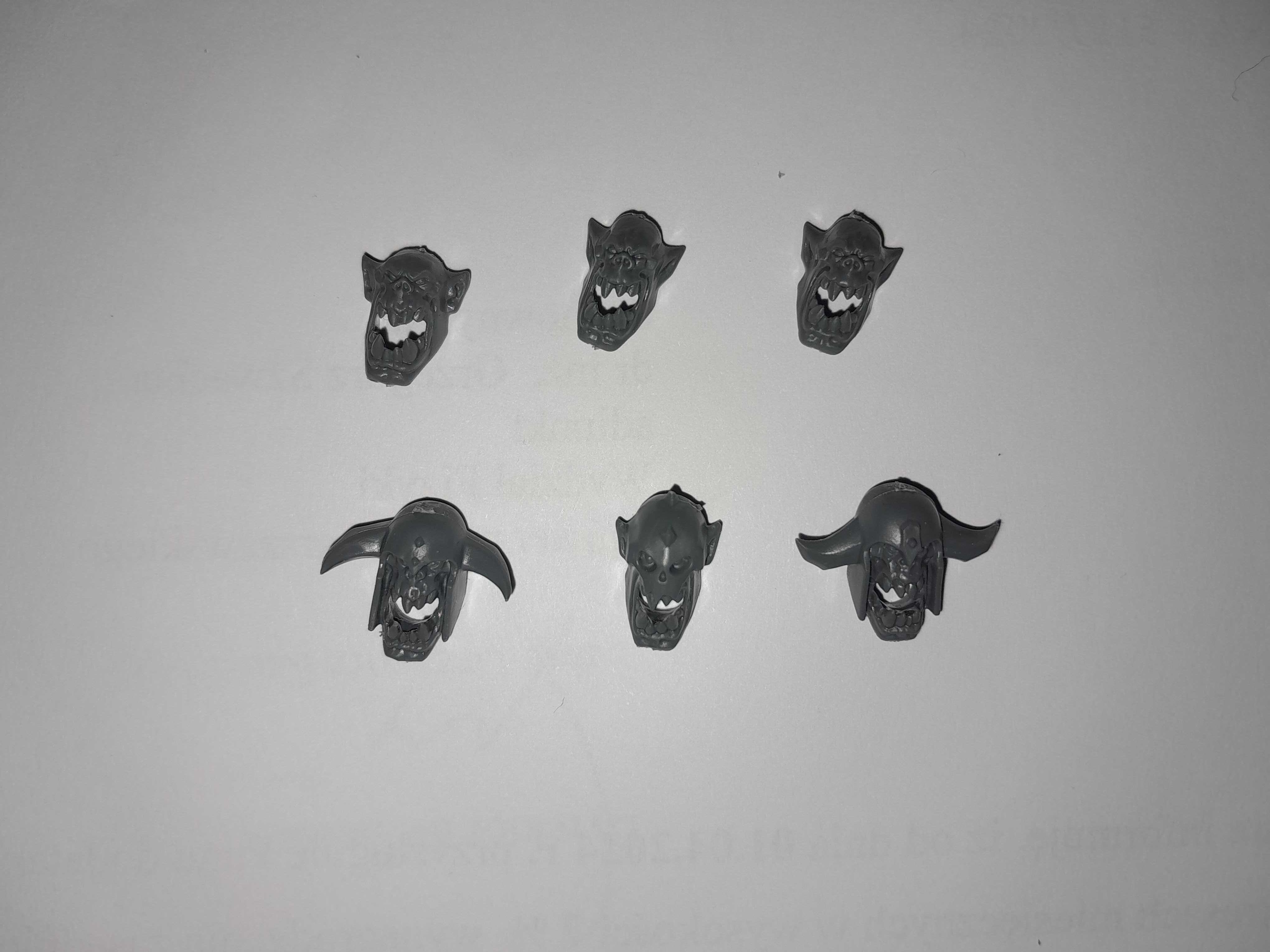 Orc Boar Boyz Heads [Warhammer: The Old World]