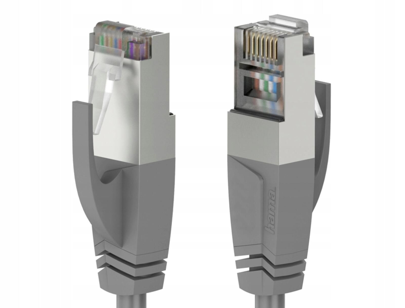 Hama Kabel Sieciowy Cat5E, F/Utp, 1 Gbit/S, 3M