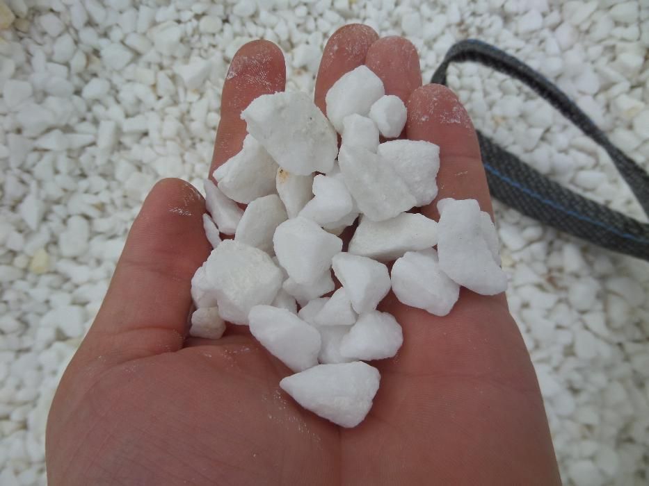 GRYS GRECKI THASSOS Kamień do Ogrodu Tona śnieżnobiały różne rozmiary