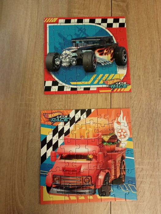 Puzzle Hot Wheels 3x48