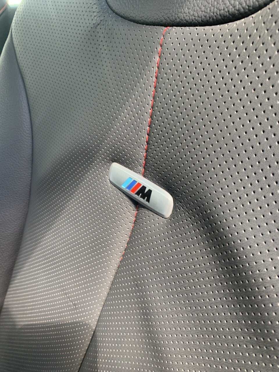 EMBLEMAT znaczek Aluminium BMW M Naklejka