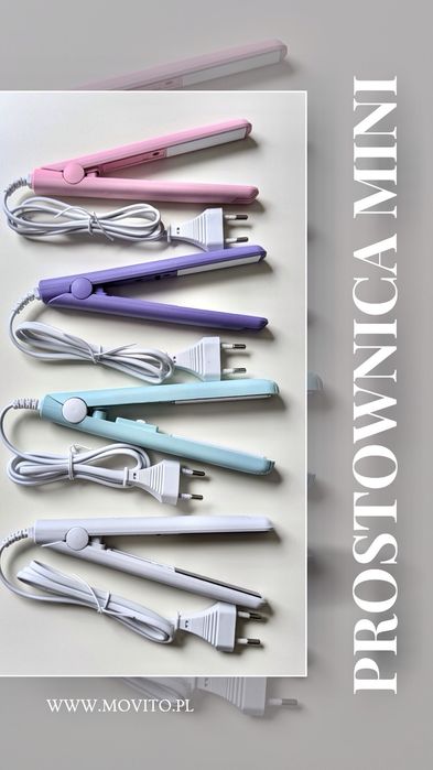 MINI PROSTOWNICA do włosów, idealna w podróż
