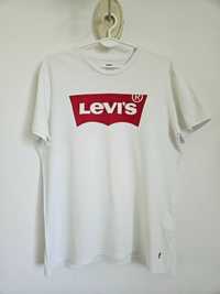 Biała koszulka Levi's męska
