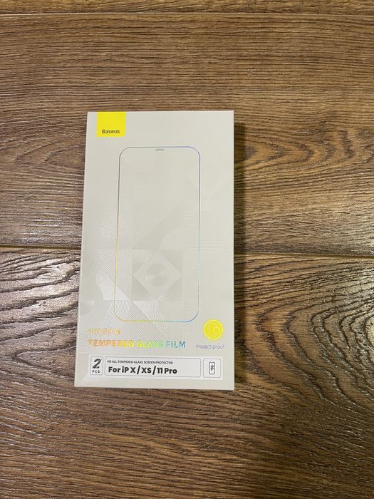 Захисне скло iPhone X/XS/11 Pro. Премиальное 2шт