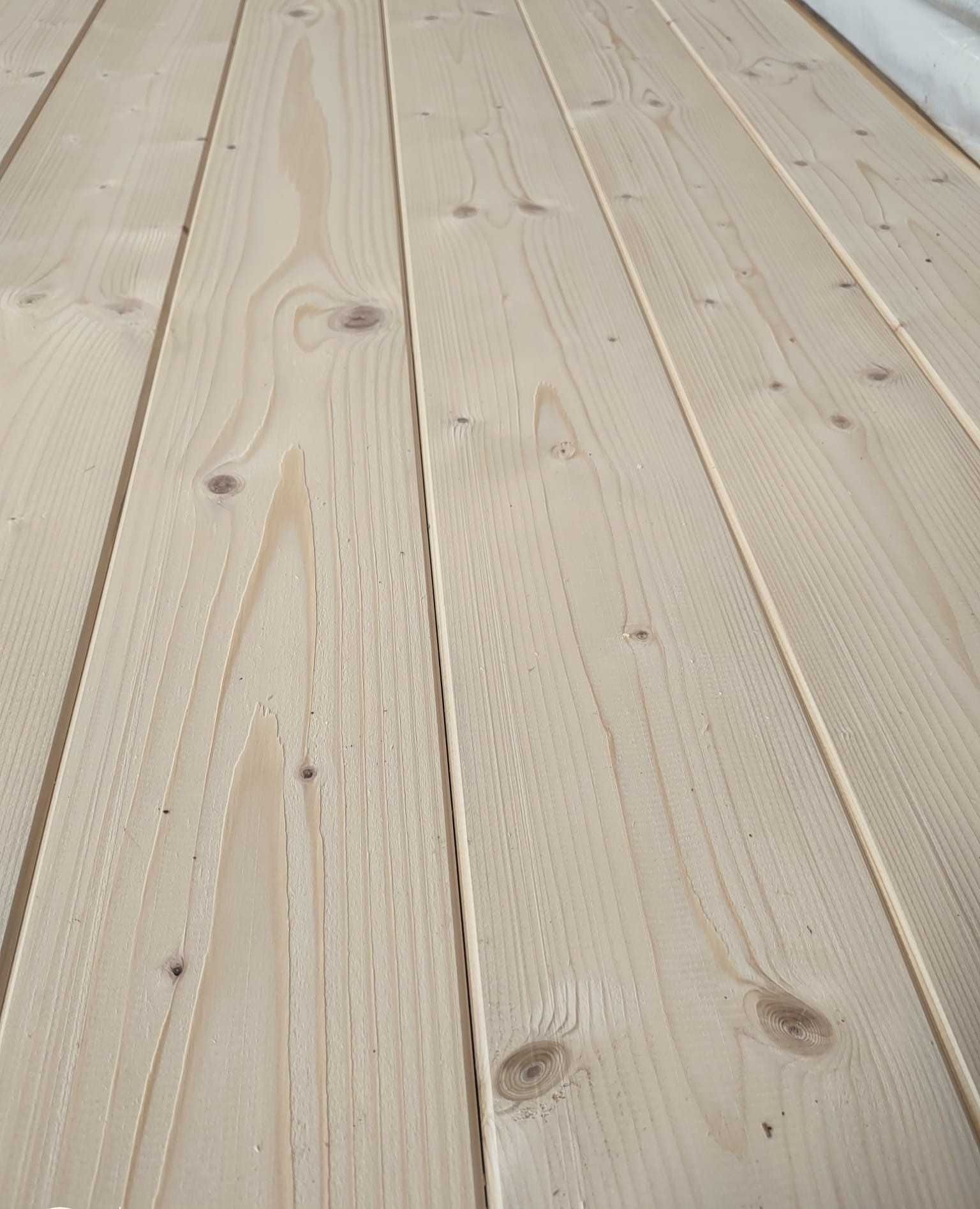 Deska stropopodłoga 24x145mm świerk AB elewacja