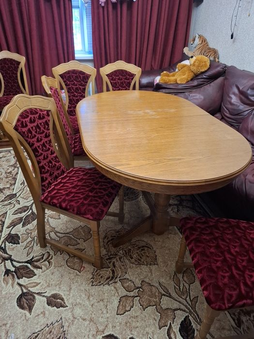 СТІЛ Дубовий розкладний