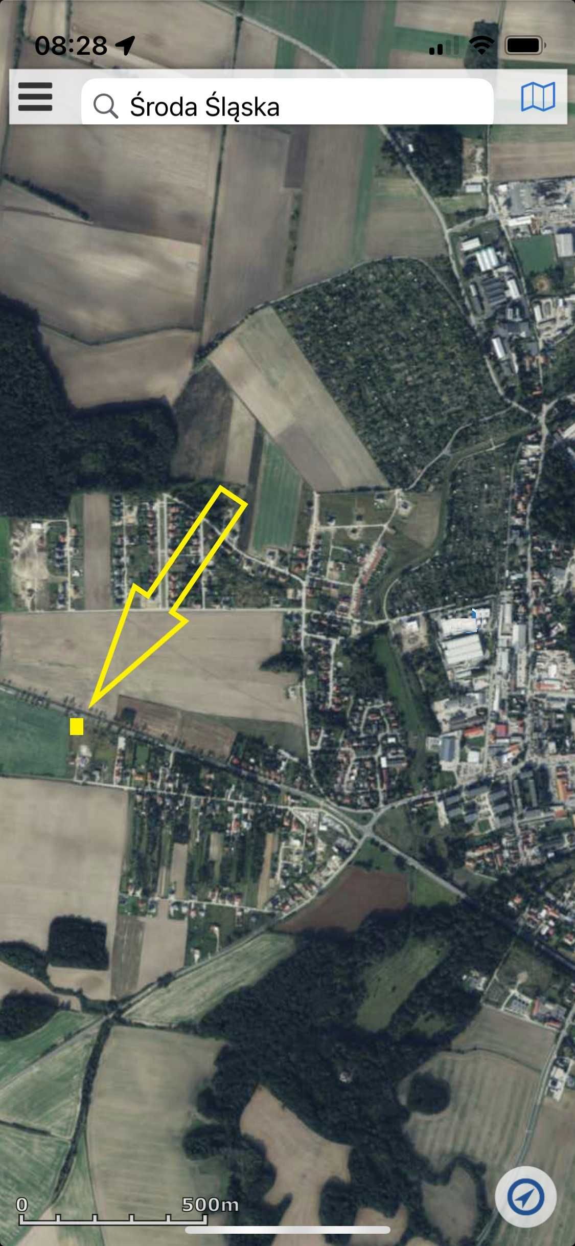 Działka budowlana 10 arów 1000m2 Środa Śląska