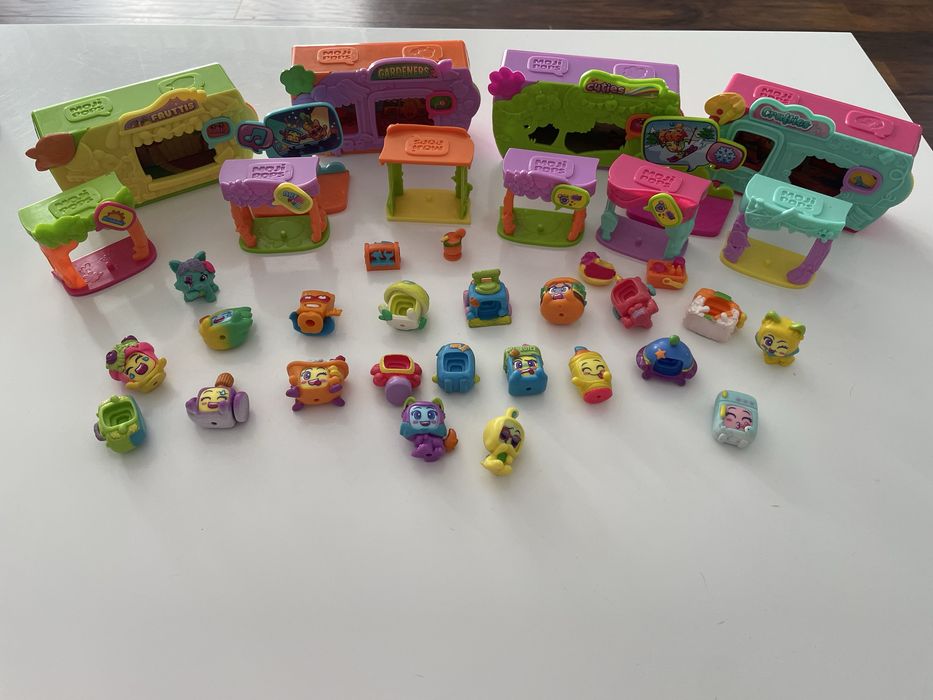 Zestaw moji pops figurki domki zabawki