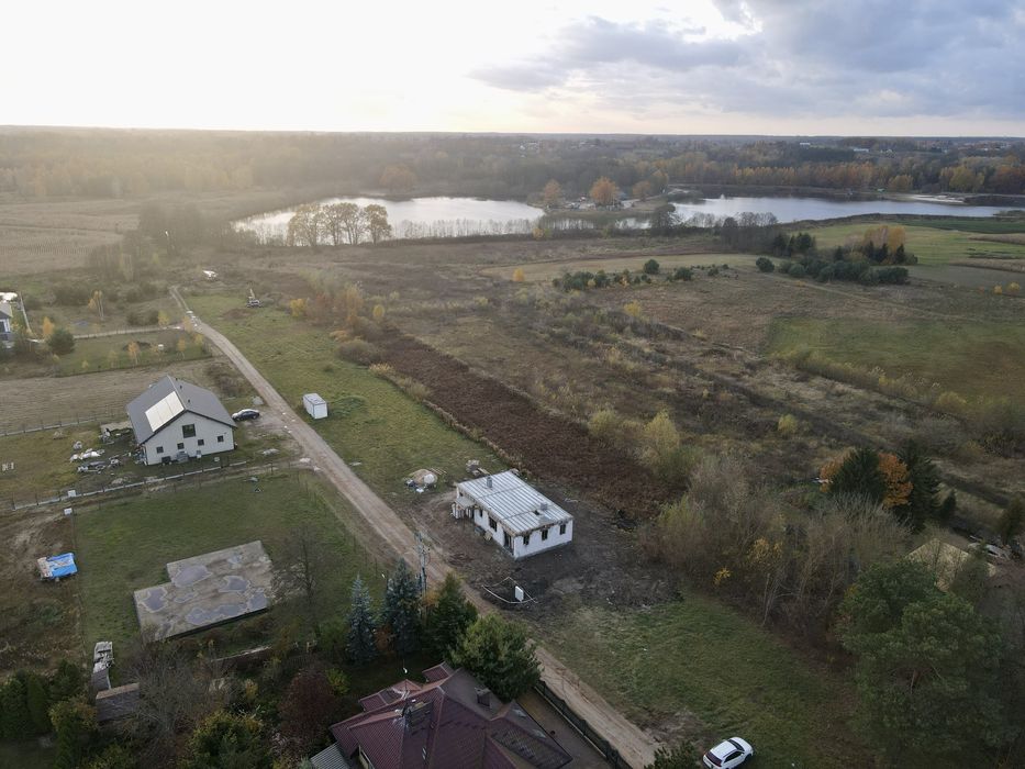 Dom 100 m2 w stanie surowym - zamkniętym zlokalizowany w Grabówcu