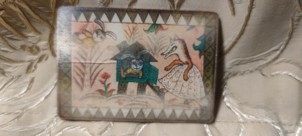 Переливные стерео календарики СССР