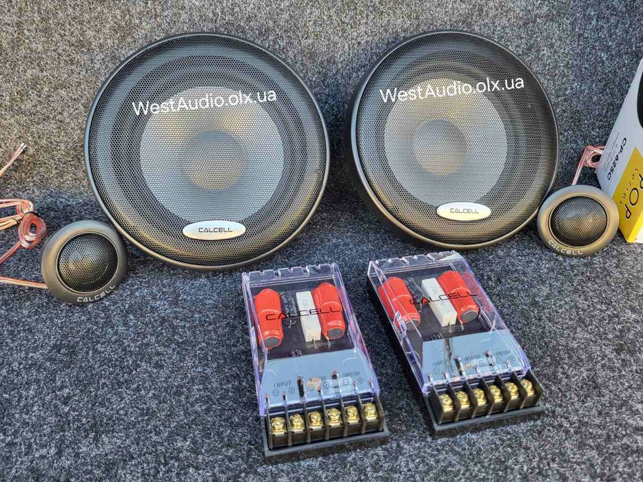 16см Компонентна автоакустика Calcell CP-625C / динаміки/колонки