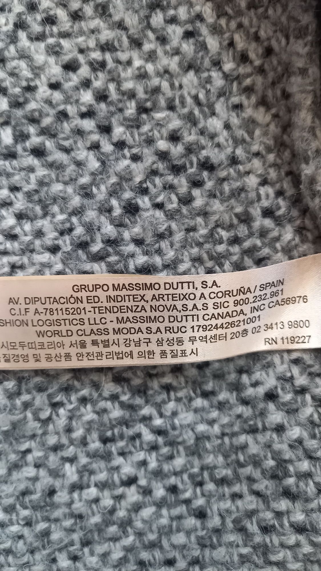 Kardigan Massimo Dutti rozmiar M