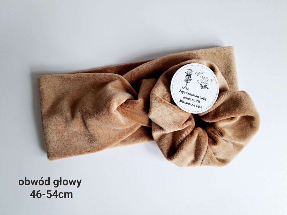 Opaska plus gumka scrunchie