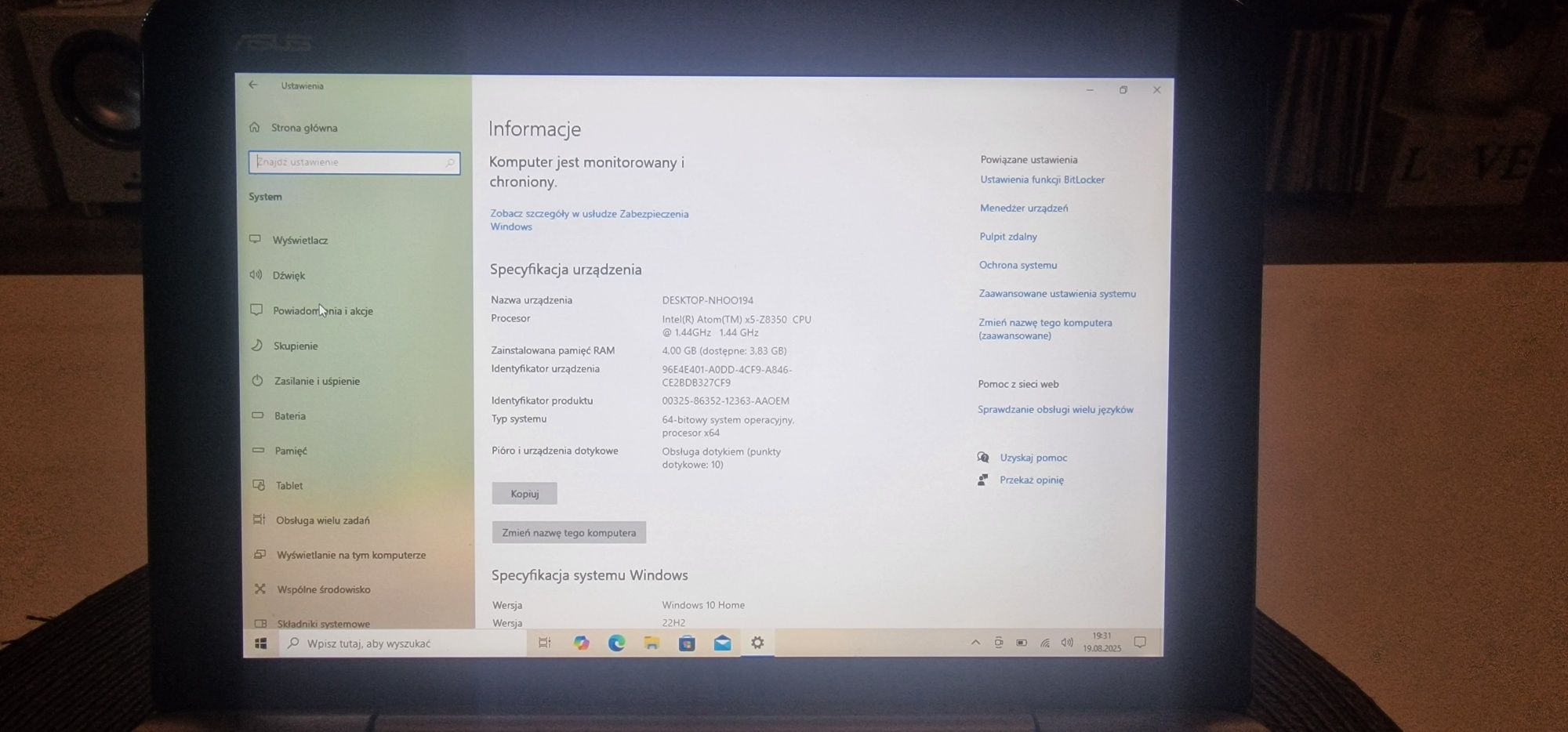 Asus Transformer Book  2w1 laptop tablet