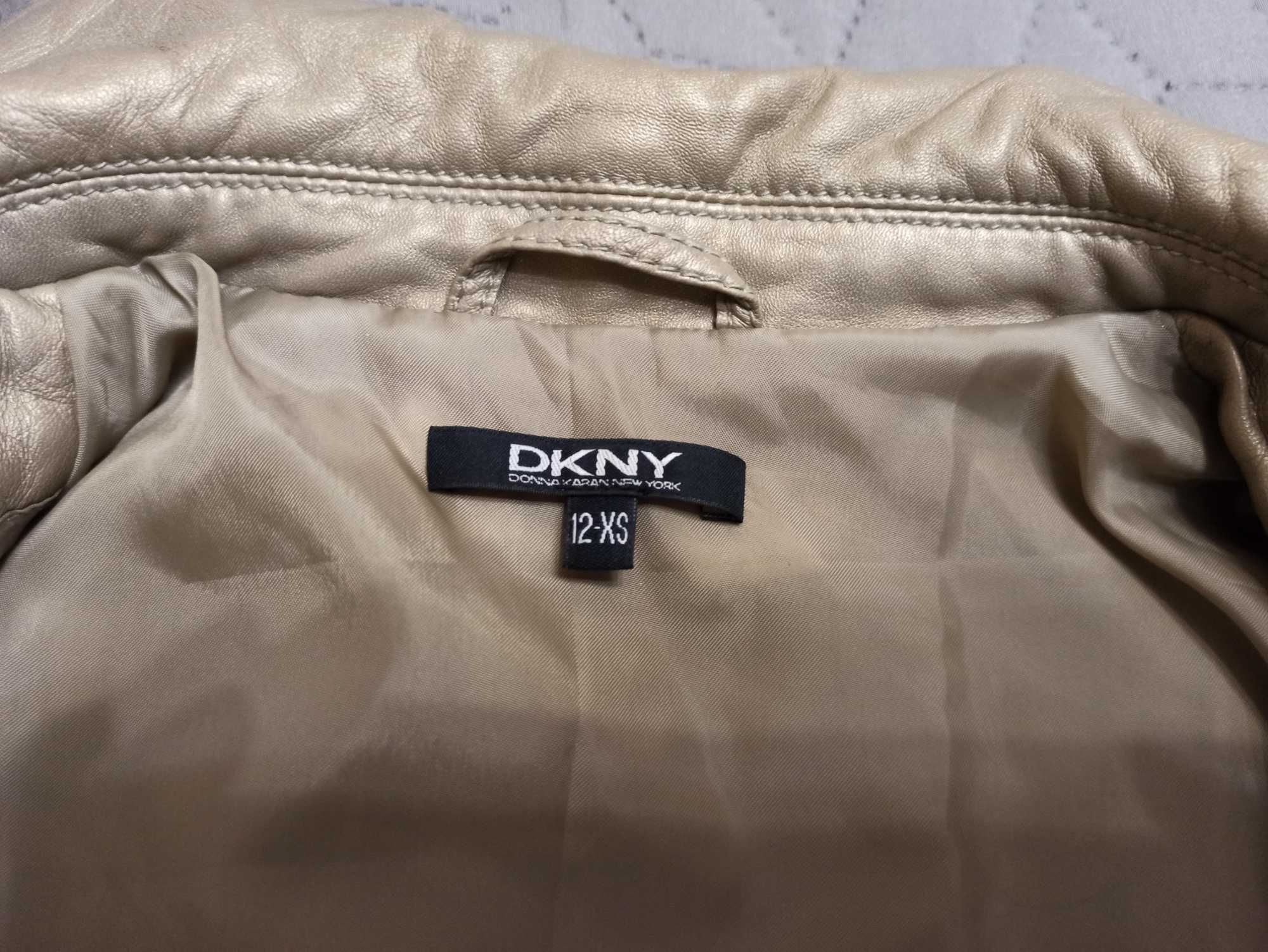 Куртка кожаная на девочку DKNY раз.12/XS