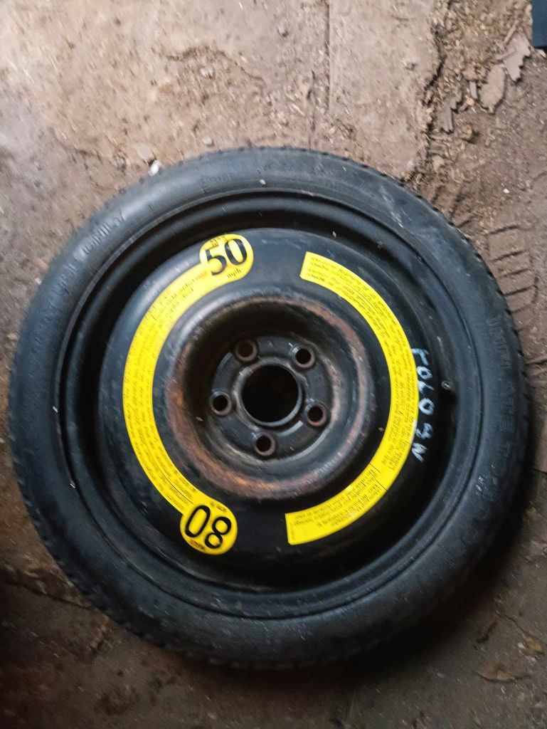 Koło zapasowe do VW polo
