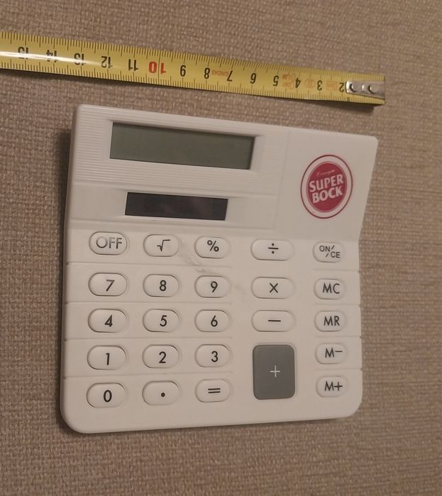 Maquina calculadora Super Bock