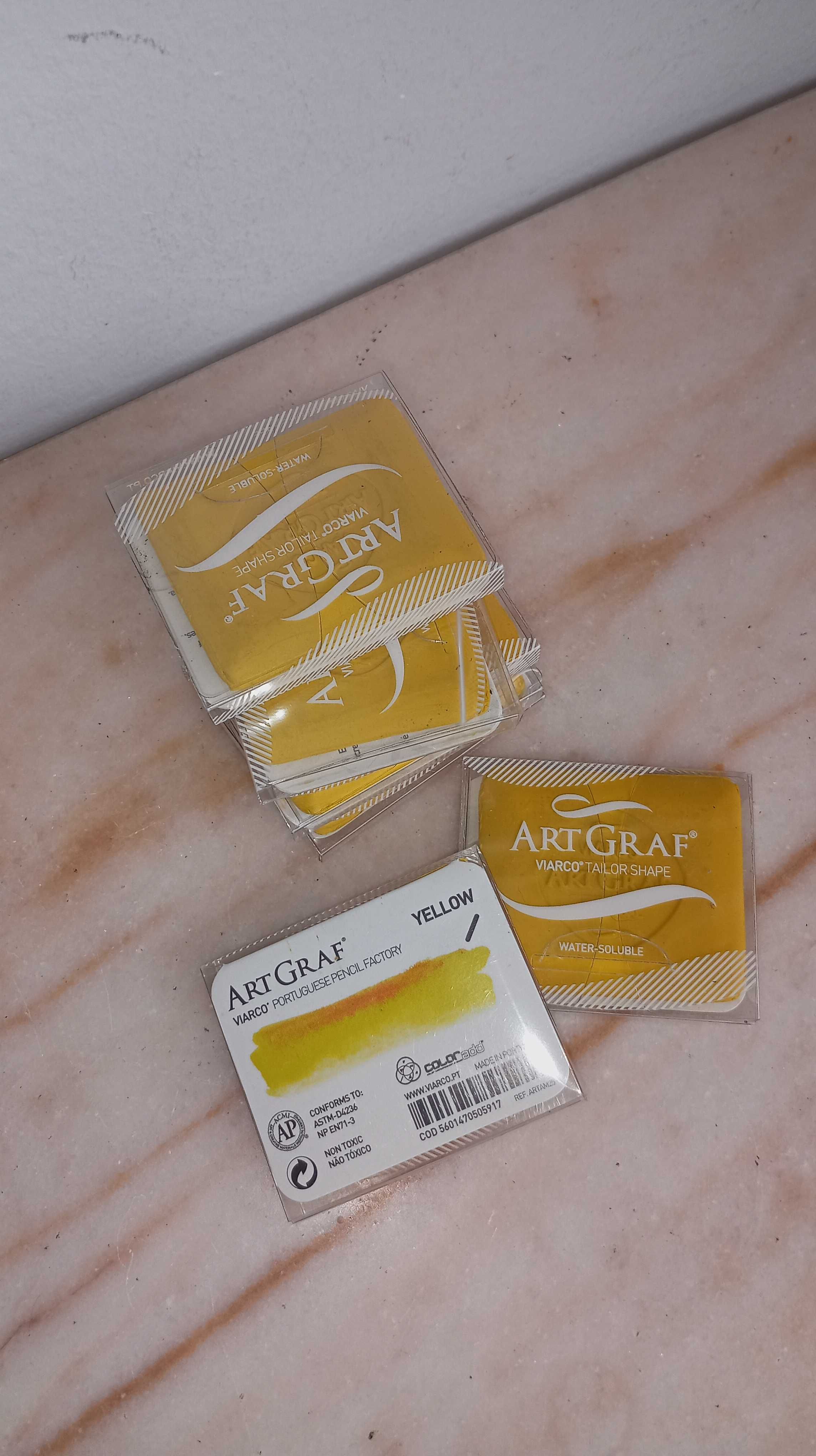 Grafite Aguarelável Artgraf - Forma de Alfaiate (AMARELO)