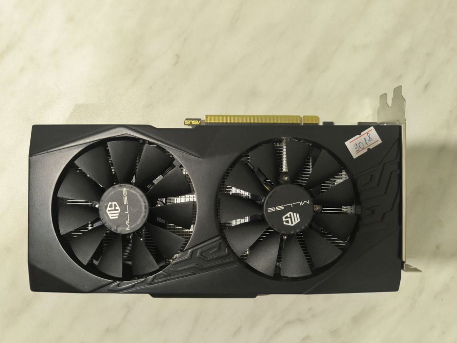 Продам видеокарту MLLSE Rx 580 8gb на запчасти