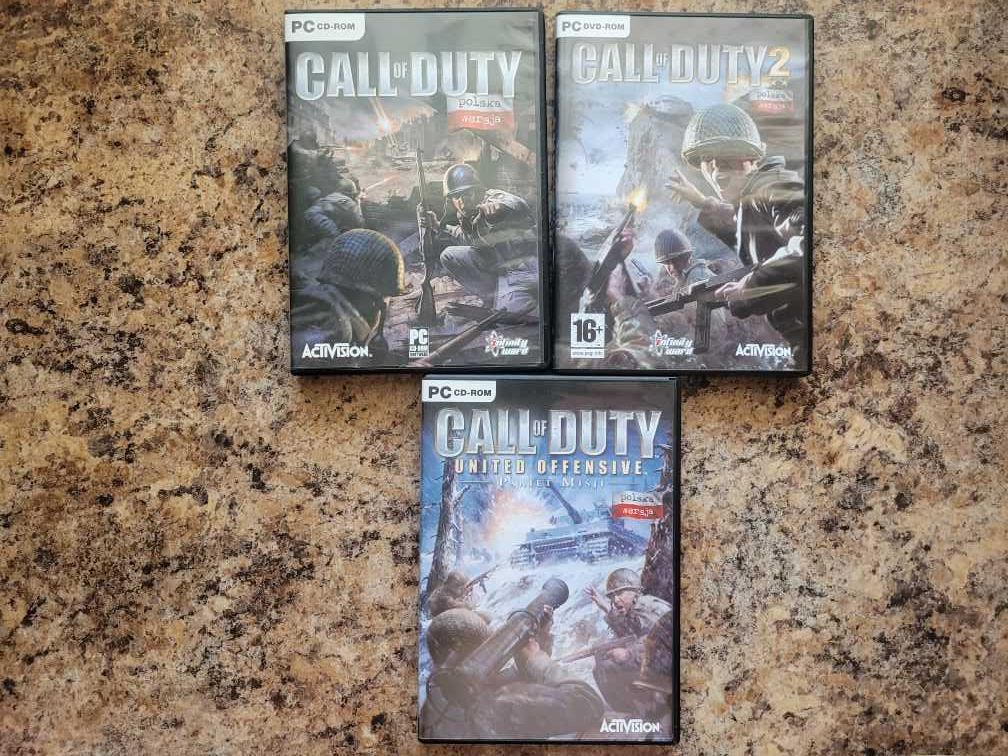 Call of duty + dodatek, Call of duty 2 polskie wersje
