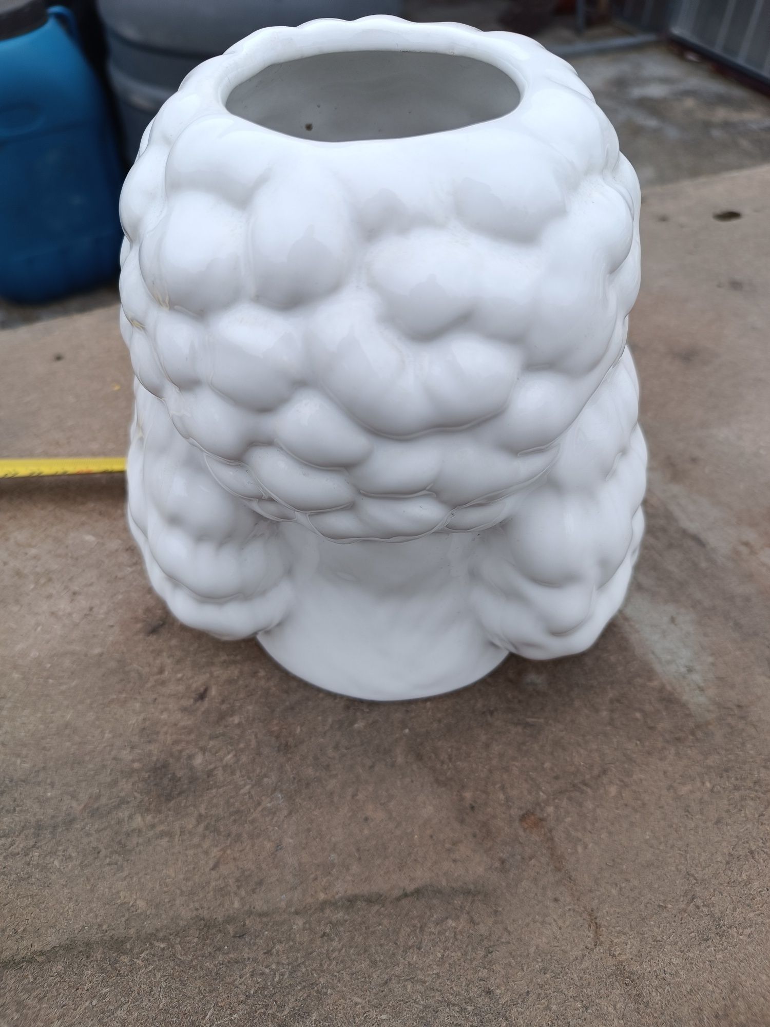 Wazon ceramiczny psa pudła 16cm