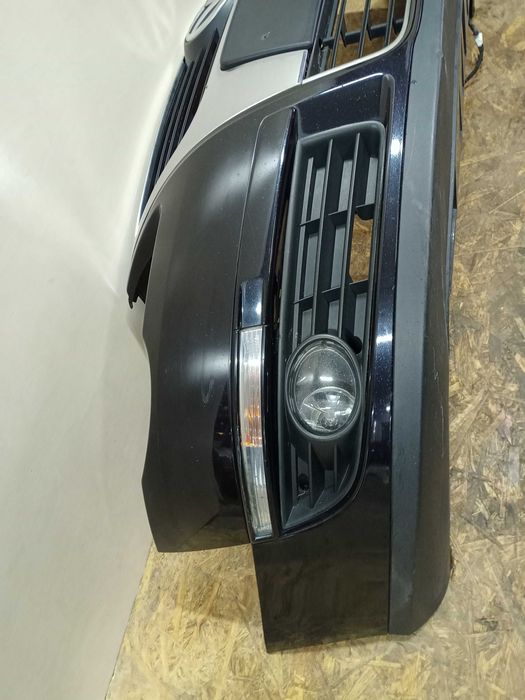 VW Volkswagen Passat B6 zderzak czarny LC9X przód przedni kompletny