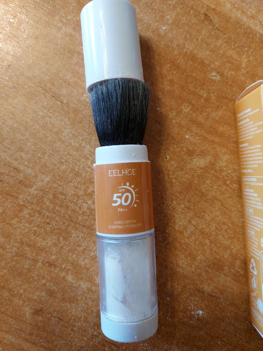 Puder sypki z pędzelkiem z filtrem  spv 50