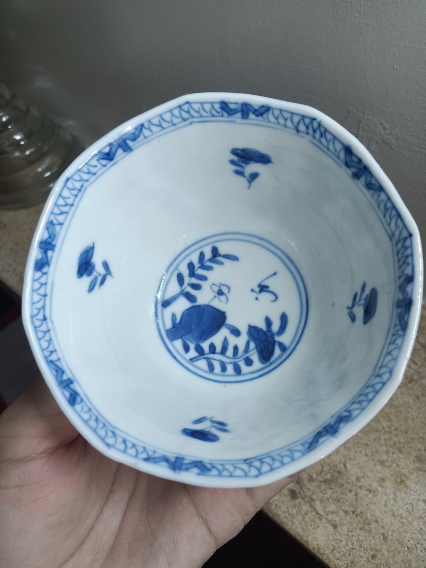 Dois conjuntos de xícara de chá, porcelana chinesa