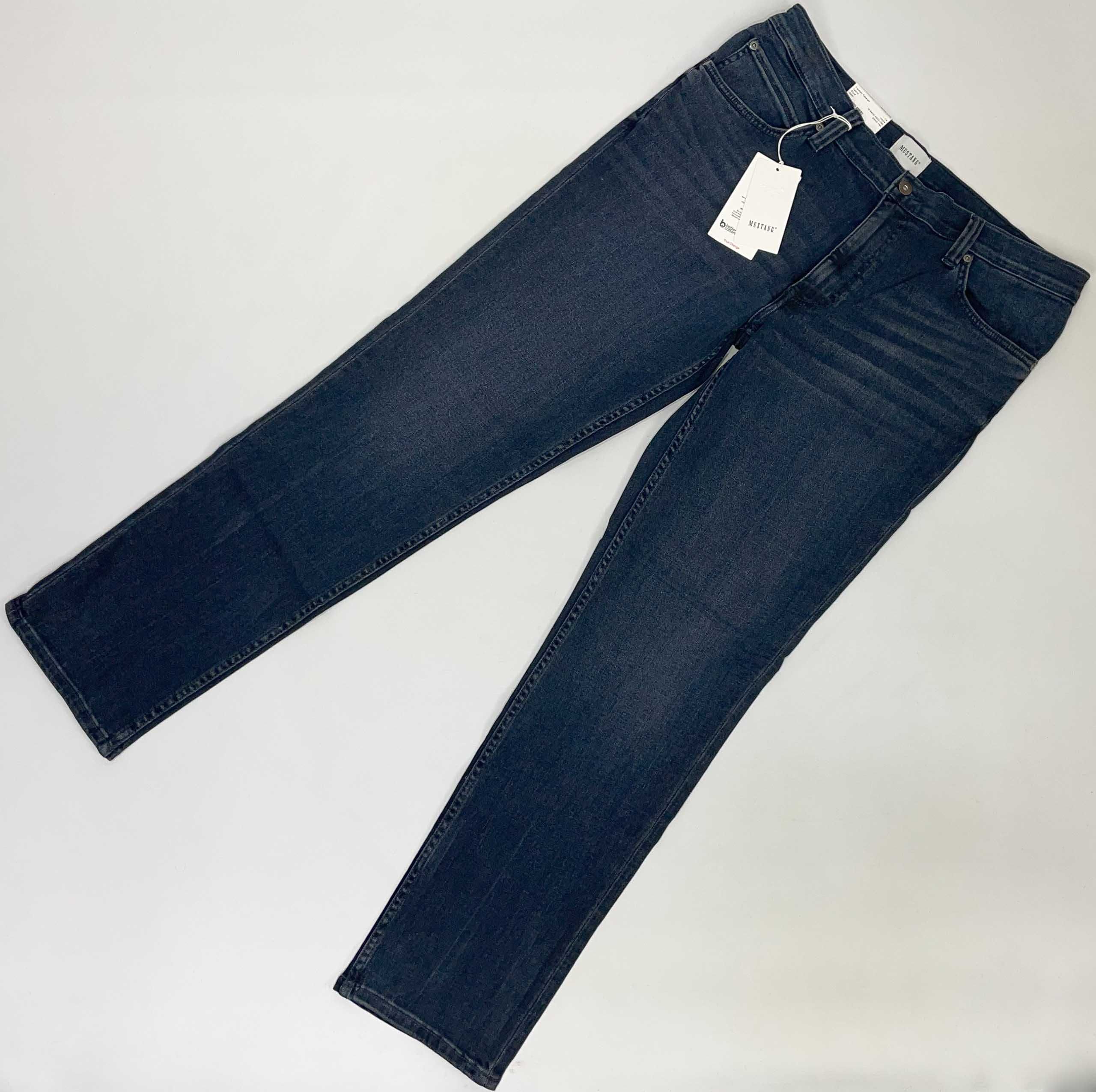Spodnie męskie jeansy Mustang Tramper Tapered 782 Deep W31 L34