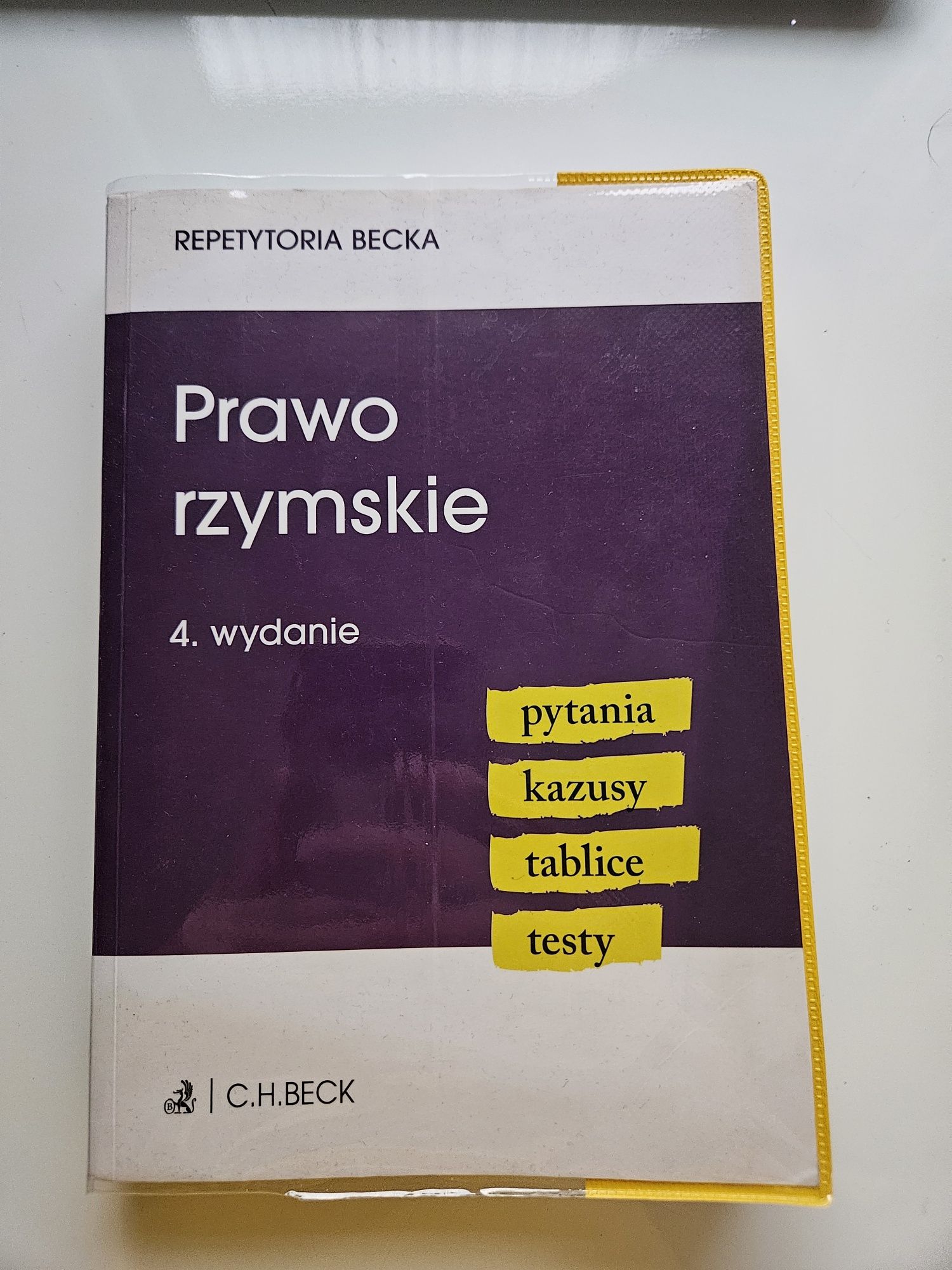 Prawo rzymskie - pytania, kazusy, tablice, testy