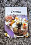 Książka Dania niskotłuszczowe stan idealny