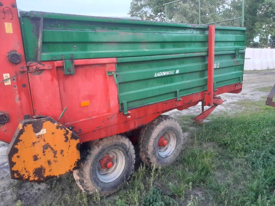 Sprzedam rozrzutnik obornika 6 ton na tandemnie