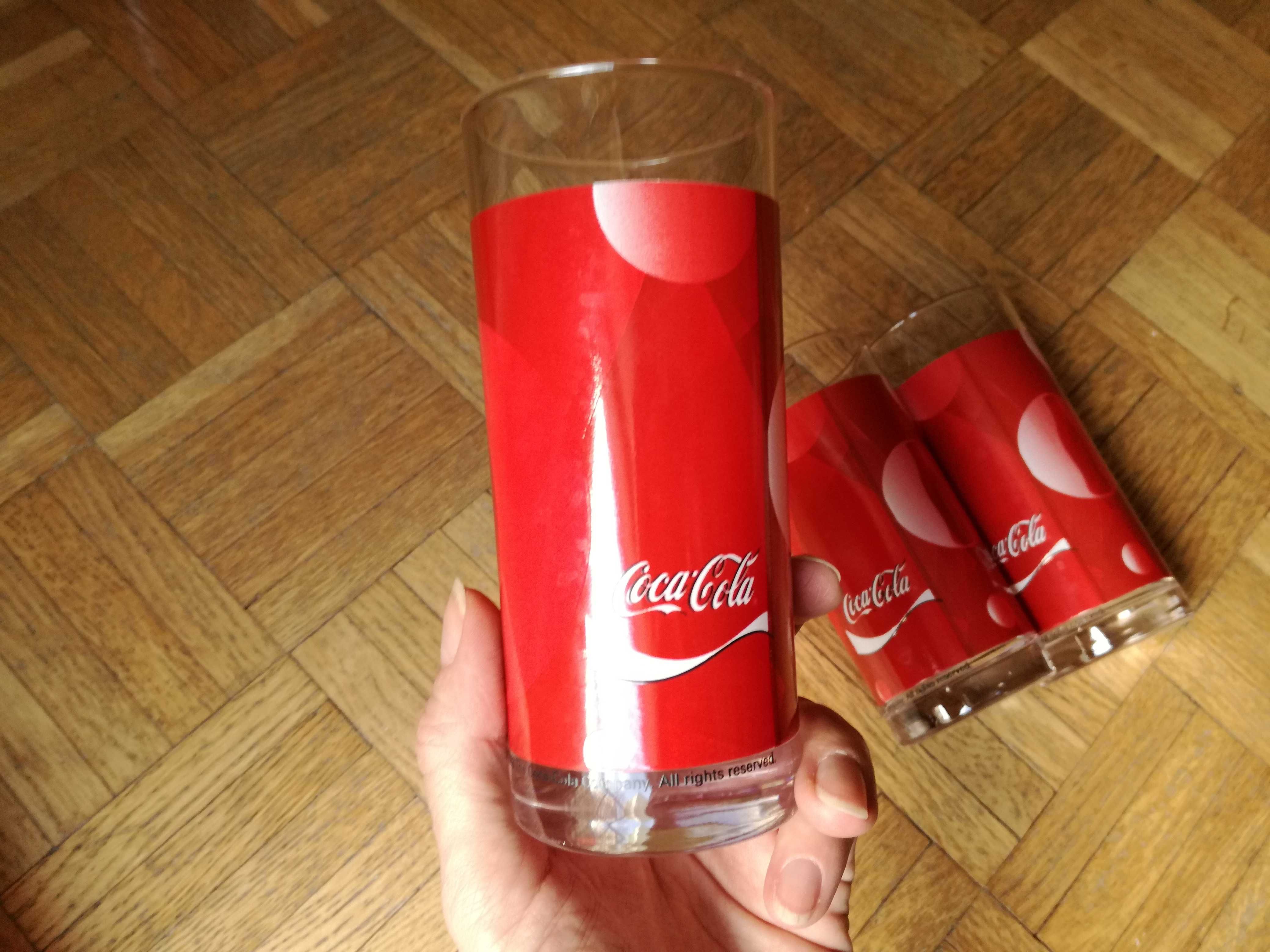 Szklanki Coca-Cola, 7 sztuk