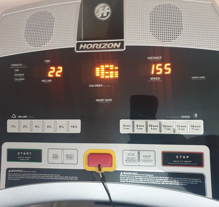 Bieżnia horizon adventure 3 plus (tylko 22h)