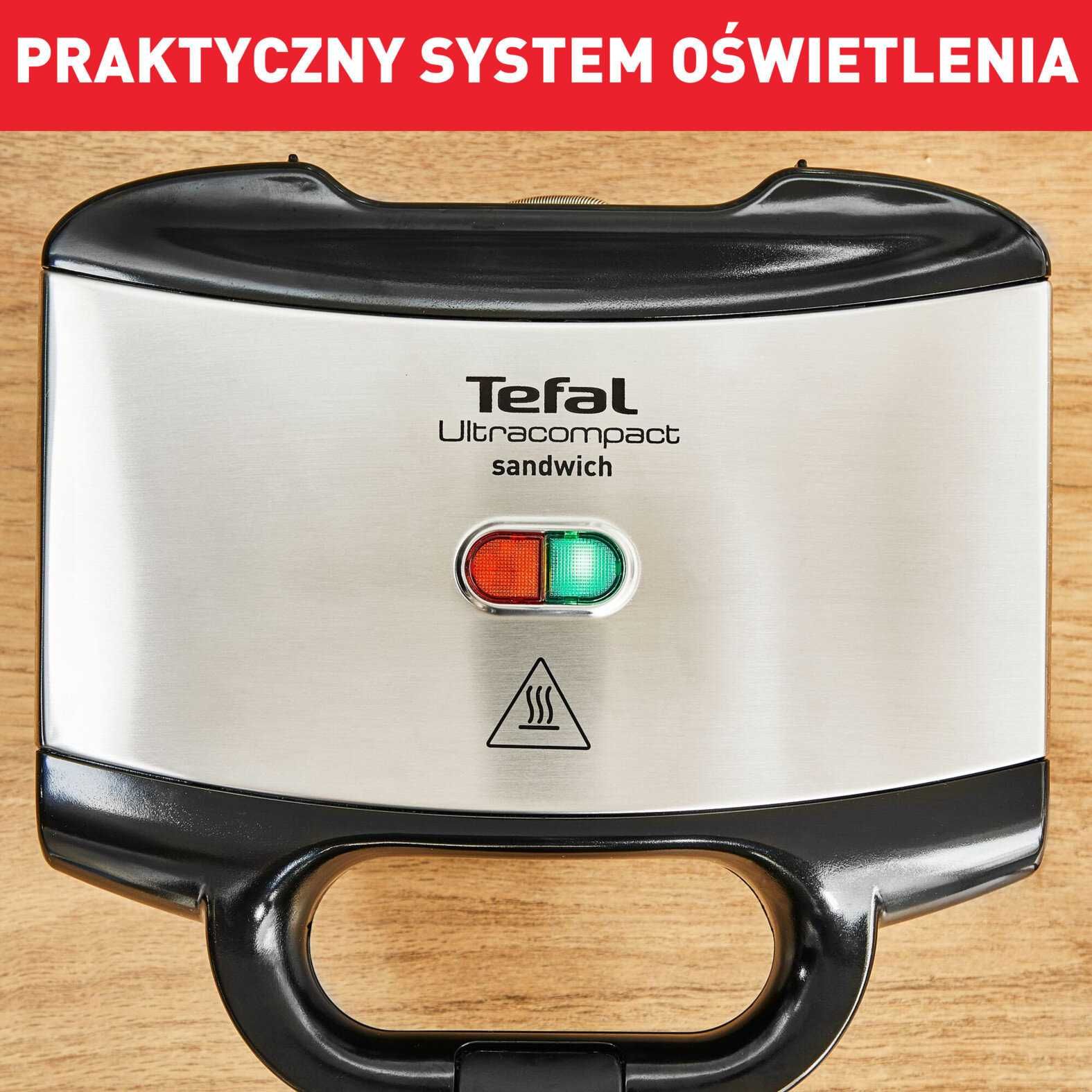 NOWY Toster Tefal 700W Opiekacz Do Kanapek NIEPRZYWIERAJĄCA POWŁOKA
