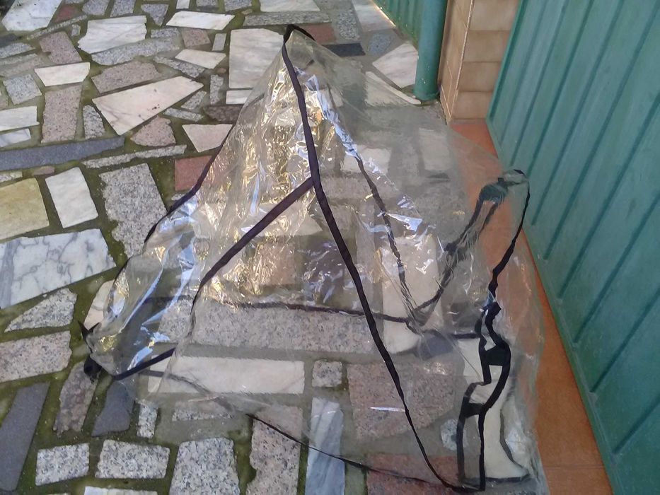 Capa para carrinho de criança para proteger da chuva e do vento nova