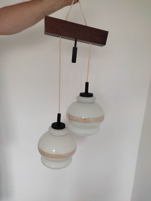 Lampa wiszaca podwojna