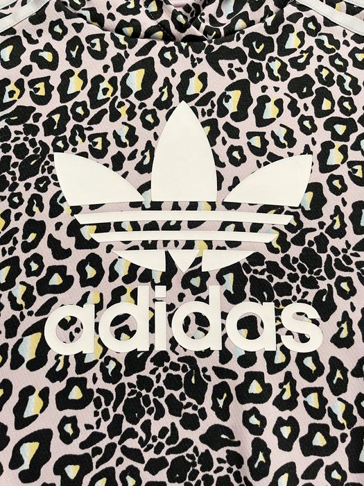 Оригінальне худі толстовка реглан кофта Adidas на дівчинку 7-8 років