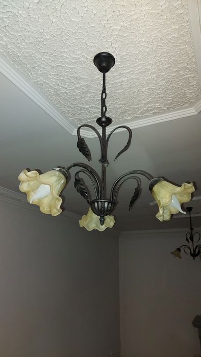 Conjunto de 3 Candeeiros em bom estado