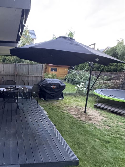 Duży parasol ogrodowy KESSER 4.7m