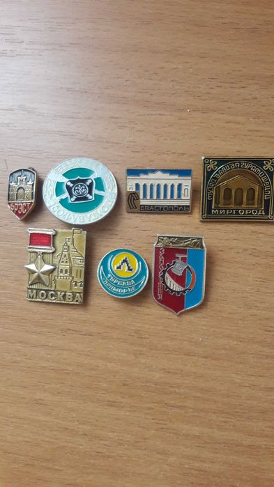 Значки із власної колекції