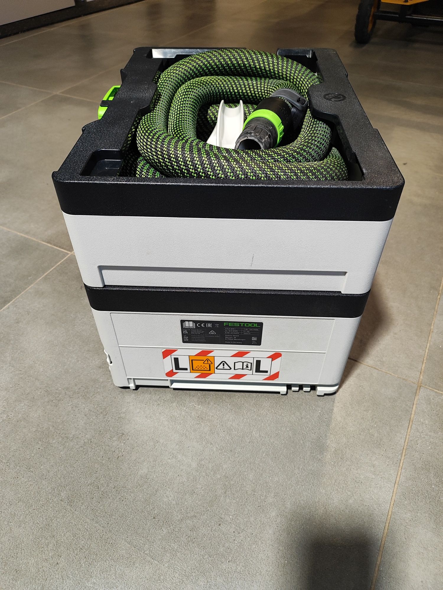 Festool CTLC SYS I-Basic akumulatorowy odkurzacz mobilny 36 V ( 2x 18