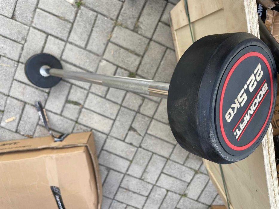 Barra Peso Fixo 22,5Kg - BOOMFIT