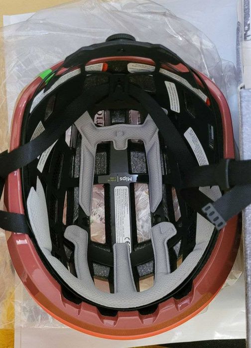 Велосипедний шолом Smith Persist MIPS + KOROYD, 55-59 см Poppy / Terra