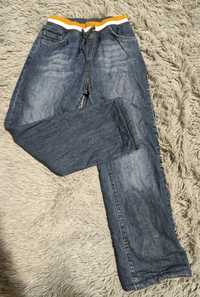 Spodnie jeansy ocieplane dla chłopca