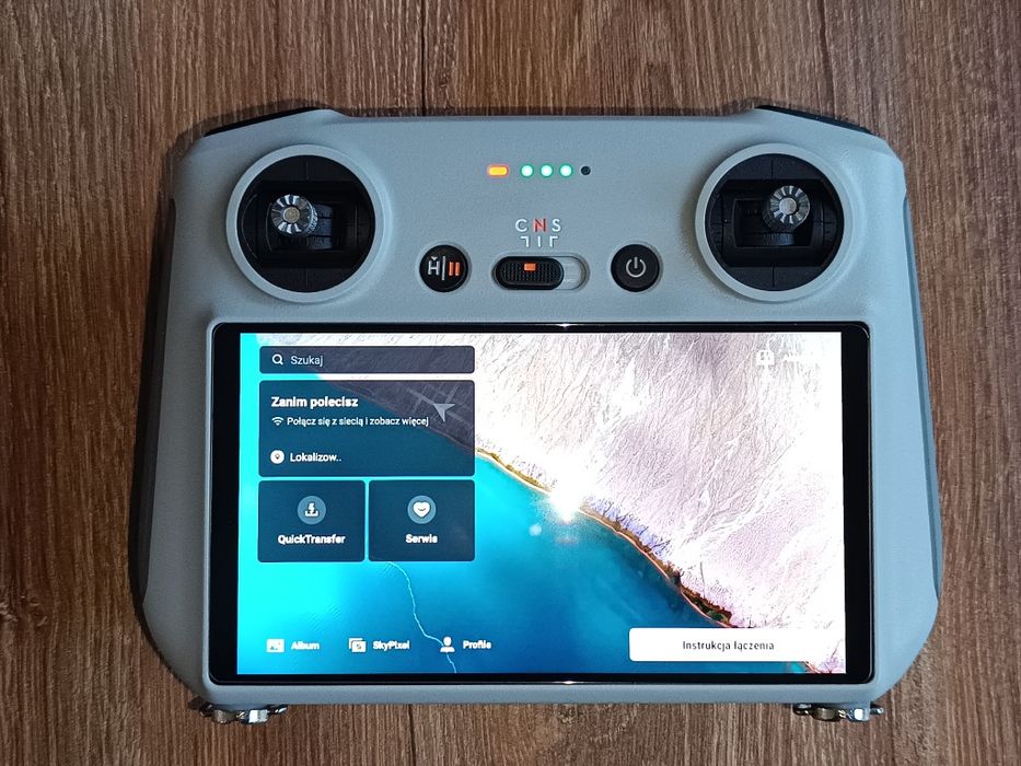 Kontroler DJI RC z wyświetlaczem pilot mini 3 mavic 3 air 2s jak nowy