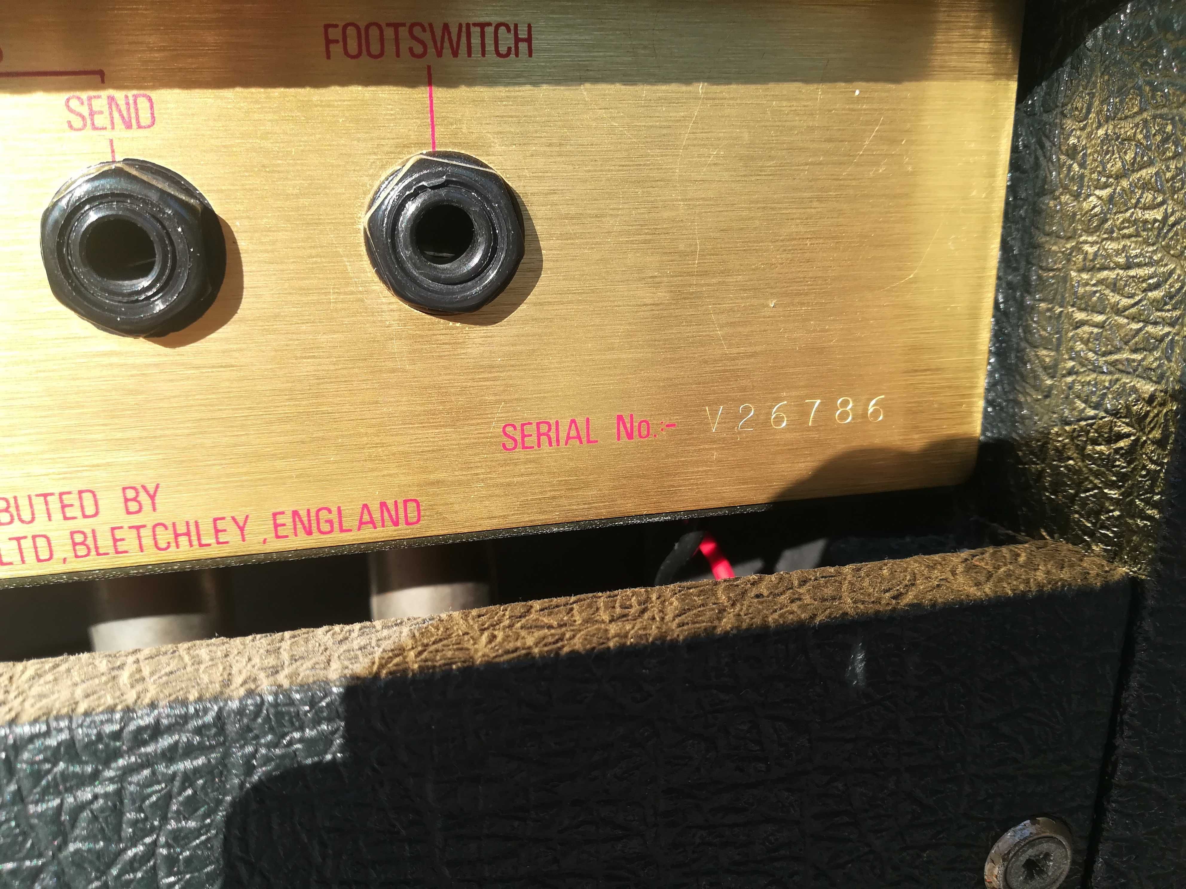 Marshall JCM800 de 1989 - 50watts