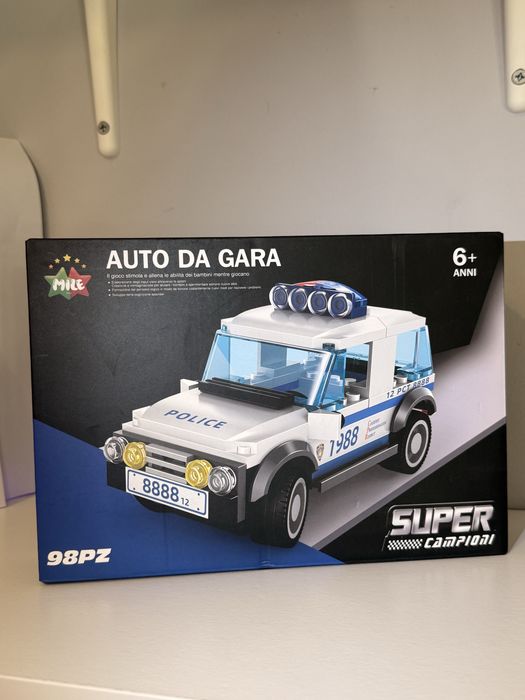 Lego carrinha da policia