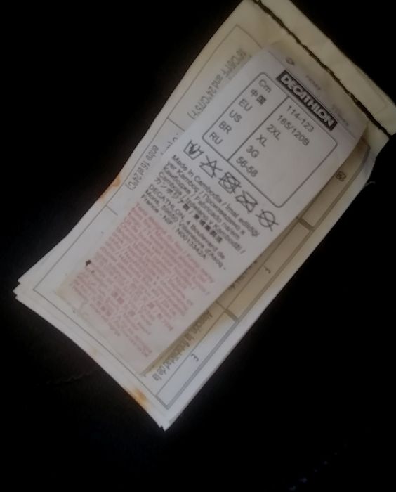 Fato mergulho Tribord 2XL /5mm