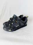 Sapatilhas ciclismo rockrider preto amarelo tamanho 43